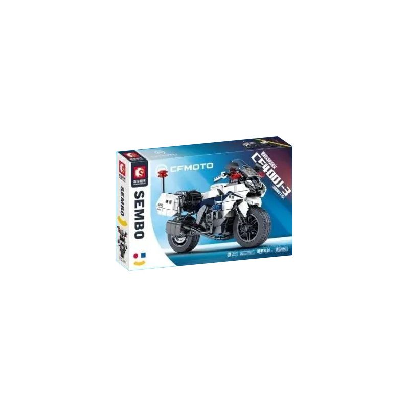 SEMBO 705300 non  XE MÁY CHUNFENG CF400J-3 bộ đồ chơi xếp lắp ráp ghép mô hình Motorcycle Motorbike CFMOTO Xe Hai Bánh 368 khối