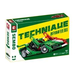 SEMBO 701927 non  TÍCH LŨY VŨ KHÍ LAMBORGHINI 1:14 tỷ lệ 1:14 bộ đồ chơi xếp lắp ráp ghép mô hình  Kỹ Thuật Công Nghệ Cao Mô Hình Phương Tiện 1316 khối