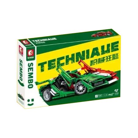 SEMBO 701927 non  TÍCH LŨY VŨ KHÍ LAMBORGHINI 1:14 tỷ lệ 1:14 bộ đồ chơi xếp lắp ráp ghép mô hình  Kỹ Thuật Công Nghệ Cao Mô Hình Phương Tiện 1316 khối
