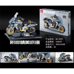 FAIR 9037 non  XE MÔ TÔ BMW C600 bộ đồ chơi xếp lắp ráp ghép mô hình Motorcycle Motorbike Xe Hai Bánh 298 khối