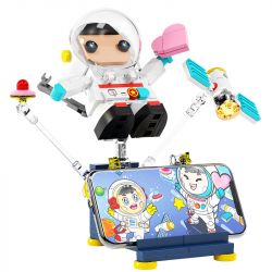 SEMBO 203320 non  CÓ CHUYỆN GÌ THẾ NÀY bộ đồ chơi xếp lắp ráp ghép mô hình Space Thám Hiểm Không Gian 284 khối