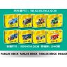 PanlosBrick 633074 Panlos Brick 633074 non  ROBOT THÀNH PHỐ 8 KẾT HỢP bộ đồ chơi xếp lắp ráp ghép mô hình City 732 khối