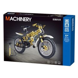 ZHEGAO QL1294 1294 non  GAUDI XE ĐẠP LEO NÚI bộ đồ chơi xếp lắp ráp ghép mô hình  MOUNTAIN BIKE Kỹ Thuật Công Nghệ Cao Mô Hình Phương Tiện 242 khối