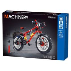 ZHEGAO QL1293 1293 non  NHẢY XE ĐẠP LEO NÚI bộ đồ chơi xếp lắp ráp ghép mô hình  MOUNTAIN BIKE Kỹ Thuật Công Nghệ Cao Mô Hình Phương Tiện 243 khối