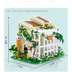 MorkModel 031063 Mork Model 031063 non  CÔNG VIÊN SINH THÁI SUNSHINE bộ đồ chơi xếp lắp ráp ghép mô hình Creator ECOLOGICAL PARK Sáng Tạo 1506 khối