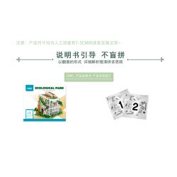 MorkModel 031063 Mork Model 031063 non  CÔNG VIÊN SINH THÁI SUNSHINE bộ đồ chơi xếp lắp ráp ghép mô hình Creator ECOLOGICAL PARK Sáng Tạo 1506 khối