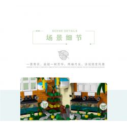 MorkModel 031063 Mork Model 031063 non  CÔNG VIÊN SINH THÁI SUNSHINE bộ đồ chơi xếp lắp ráp ghép mô hình Creator ECOLOGICAL PARK Sáng Tạo 1506 khối