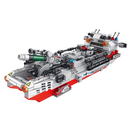 PanlosBrick 633072 Panlos Brick 633072 non  TÀU ĐỔ BỘ LỚN bộ đồ chơi xếp lắp ráp ghép mô hình Military Army LARGE LANDING CRAFT Quân Sự Bộ Đội