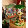 SEMBO 605027 non  ĐỒNG HỒ CÁT GIÁNG SINH bộ đồ chơi xếp lắp ráp ghép mô hình Christmas CHRISTMAS HOURGLASS