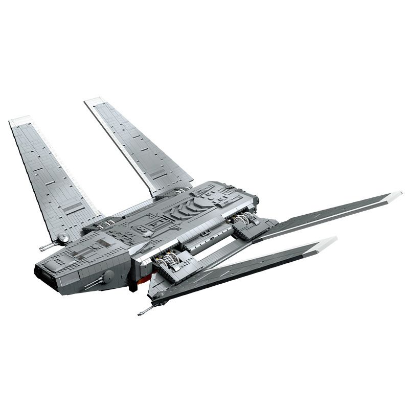 JIESTAR 67108 non  TÀU CON THOI CHỞ HÀNG HẠNG ZETA CỦA STAR CARRIER bộ đồ chơi xếp lắp ráp ghép mô hình Star Wars CARGO SHUTTLE(ZETA-CLASS HEAVY SHUTTLE) Chiến Tranh Giữa Các Vì Sao 4533 khối