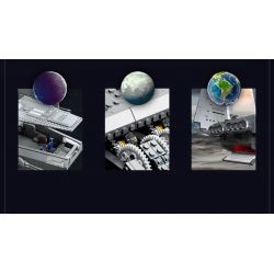 JIESTAR 67108 non  TÀU CON THOI CHỞ HÀNG HẠNG ZETA CỦA STAR CARRIER bộ đồ chơi xếp lắp ráp ghép mô hình Star Wars CARGO SHUTTLE(ZETA-CLASS HEAVY SHUTTLE) Chiến Tranh Giữa Các Vì Sao 4533 khối