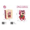 STUBBORN CARD 13608 non  GẤU DÂU bộ đồ chơi xếp lắp ráp ghép mô hình Creator PINK BEAR Sáng Tạo 1118 khối