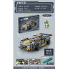 ZUANMA 096D non  TÀU HỘ TỐNG bộ đồ chơi xếp lắp ráp ghép mô hình Speed Champions Racing Cars Đua Xe Công Thức 341 khối