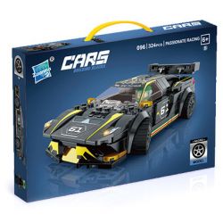 ZUANMA 096B non  FORD GT bộ đồ chơi xếp lắp ráp ghép mô hình Speed Champions Racing Cars Đua Xe Công Thức 324 khối