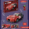ZUANMA 095A non  FERRARI 458 bộ đồ chơi xếp lắp ráp ghép mô hình Speed Champions Racing Cars Đua Xe Công Thức 151 khối