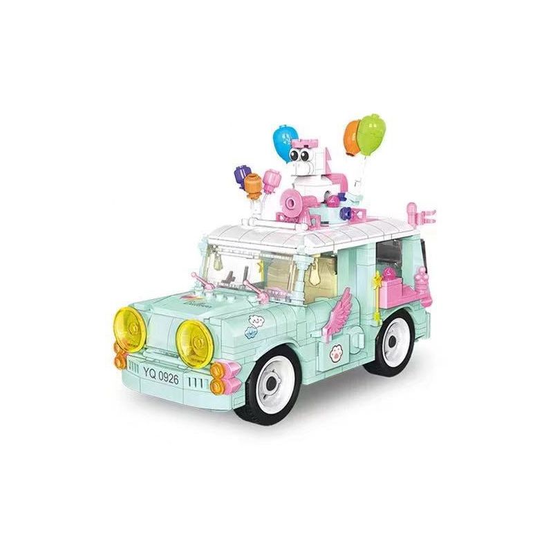 ZHEGAO 00307 non  XE BONG BÓNG bộ đồ chơi xếp lắp ráp ghép mô hình Creator Sáng Tạo 536 khối