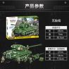 COBI CHARACTER BUILDING 2563 2564 non  XE TĂNG M26 PERSHING tỷ lệ 1:28 bộ đồ chơi xếp lắp ráp ghép mô hình Military Army Quân Sự Bộ Đội 1065 khối