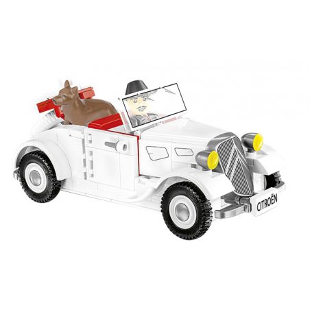 COBI CHARACTER BUILDING 2264 non  CITROËN 7C tỷ lệ 1:35 bộ đồ chơi xếp lắp ráp ghép mô hình Racers CITROEN TRACTION 7C Đua Tốc Độ 199 khối