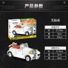 COBI CHARACTER BUILDING 2264 non  CITROËN 7C tỷ lệ 1:35 bộ đồ chơi xếp lắp ráp ghép mô hình Racers CITROEN TRACTION 7C Đua Tốc Độ 199 khối