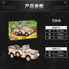 COBI CHARACTER BUILDING 2256 non  MÁY VẬN CHUYỂN HORCH 901 bộ đồ chơi xếp lắp ráp ghép mô hình Military Army 1937 HORCH 901 KFZ.15 Quân Sự Bộ Đội 178 khối