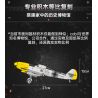 COBI CHARACTER BUILDING 5727 non  MÁY BAY CHIẾN ĐẤU MESSERSCHMITT BF109E3 tỷ lệ 1:32 bộ đồ chơi xếp lắp ráp ghép mô hình Military Army MESSERSCHMITT BF 109 E-3 Quân Sự Bộ Đội 333 khối