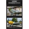COBI CHARACTER BUILDING 5727 non  MÁY BAY CHIẾN ĐẤU MESSERSCHMITT BF109E3 tỷ lệ 1:32 bộ đồ chơi xếp lắp ráp ghép mô hình Military Army MESSERSCHMITT BF 109 E-3 Quân Sự Bộ Đội 333 khối