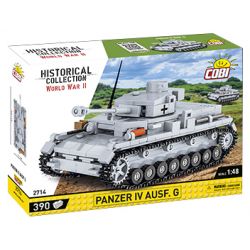 COBI CHARACTER BUILDING 2714 non  THIẾT GIÁP IV tỷ lệ 1:48 bộ đồ chơi xếp lắp ráp ghép mô hình Military Army PANZER IV AUSF. G Quân Sự Bộ Đội 390 khối