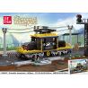 JIESTAR 59007 non  TÀU CÁ SẤU bộ đồ chơi xếp lắp ráp ghép mô hình Creator Expert CROCODILE LOCOMOTIVE Chuyên Gia Sáng Tạo 669 khối