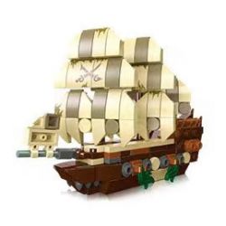 JIESTAR 36202 non  THUYỀN NHỎ CỦA NGƯỜI HÀ LAN BAY bộ đồ chơi xếp lắp ráp ghép mô hình 183 khối