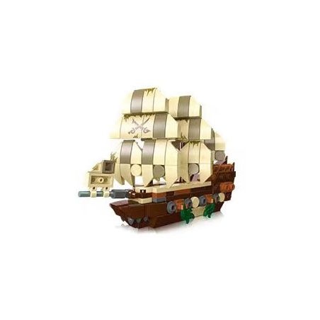 JIESTAR 36202 non  THUYỀN NHỎ CỦA NGƯỜI HÀ LAN BAY bộ đồ chơi xếp lắp ráp ghép mô hình 183 khối