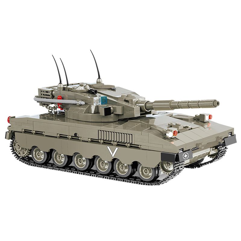 COBI CHARACTER BUILDING 2621 non  XE TĂNG MERKAVA MKI tỷ lệ 1:35 bộ đồ chơi xếp lắp ráp ghép mô hình Marvel Super Heroes MERKAVA MK.I/II Siêu Anh Hùng Marvel 825 khối