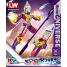 LW 341 non  CON ONG bộ đồ chơi xếp lắp ráp ghép mô hình HERO OF THE UNIVERSE 524 khối