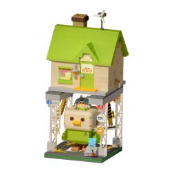 TOP TOY 60036 non  CHÚ VẸT NHỎ CABIN CỦA BEBE bộ đồ chơi xếp lắp ráp ghép mô hình Movie & Game LITTLE PARROT BEBE Phim Và Trò Chơi 577 khối