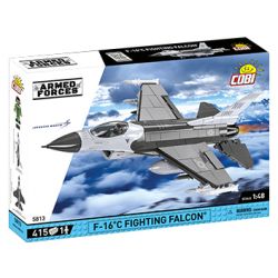 COBI CHARACTER BUILDING 5813 non  TIÊM KÍCH PHẢN LỰC F-16C tỷ lệ 1:48 bộ đồ chơi xếp lắp ráp ghép mô hình Military Army F-16 C FIGHTING FALCON Quân Sự Bộ Đội 415 khối