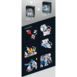 IM.MASTER QIHUI 6815 non  CHIẾN BINH CƠ KHÍ bộ đồ chơi xếp lắp ráp ghép mô hình  Kỹ Thuật Công Nghệ Cao Mô Hình Phương Tiện 769 khối