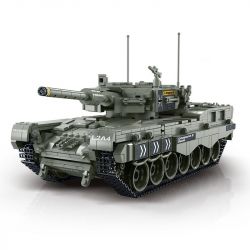 MorkModel 027001 Mork Model 027001 non  XE TĂNG PANTHER bộ đồ chơi xếp lắp ráp ghép mô hình Military Army Quân Sự Bộ Đội 1756 khối