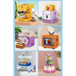 FORANGE FC8274 8274 non  12 THIẾT BỊ NHỎ bộ đồ chơi xếp lắp ráp ghép mô hình Creator Sáng Tạo 1349 khối