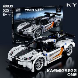 ITS K0039 0039 KUYU MOXING 10039 non  KOENIGSEGG ONE XE THỂ THAO LÙI tỷ lệ 1:18 bộ đồ chơi xếp lắp ráp ghép mô hình  Kỹ Thuật Công Nghệ Cao Mô Hình Phương Tiện 525 khối