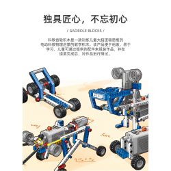 GBL KY1004 1004 non  THIẾT BỊ KHOA HỌC bộ đồ chơi xếp lắp ráp ghép mô hình  GEAR BLOCKS Kỹ Thuật Công Nghệ Cao Mô Hình Phương Tiện 806 khối