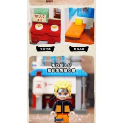 KEEPPLEY K20517 20517 non  GANLIGAN CHẾ ĐỘ XEM PHỐ CỦA LÀNG LÁ ???N GIẤU QUỐC GIA LỬA bộ đồ chơi xếp lắp ráp ghép mô hình