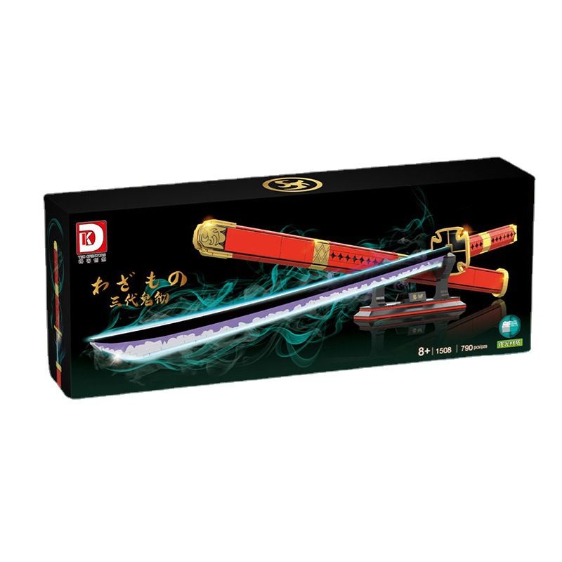 DK 1508 non  BA THẾ HỆ MA bộ đồ chơi xếp lắp ráp ghép mô hình Movie & Game Phim Và Trò Chơi 790 khối