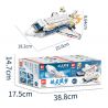 FAIR 8048 non  TÀU VŨ TRỤ 8 TỔ HỢP bộ đồ chơi xếp lắp ráp ghép mô hình SPACE DREAM 745 khối