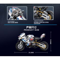 Decool 33012 Jisi 33012 non  BÃO RR1000 bộ đồ chơi xếp lắp ráp ghép mô hình  Kỹ Thuật Công Nghệ Cao Mô Hình Phương Tiện 855 khối