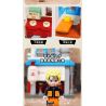 KEEPPLEY K20514 20514 non  TÒA NHÀ NARUTO QUANG CẢNH ĐƯỜNG PHỐ CỦA NGÔI LÀNG ???N GIẤU KONOHA HỎA QUỐC bộ đồ chơi xếp lắp ráp ghép mô hình