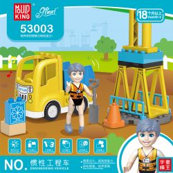 MouldKing 53003 Mould King 53003 non  XE KỸ THUẬT QUÁN TÍNH bộ đồ chơi xếp lắp ráp ghép mô hình Pre-School ENGINEERING VEHICLE Mẫu Giáo