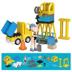 MouldKing 53003 Mould King 53003 non  XE KỸ THUẬT QUÁN TÍNH bộ đồ chơi xếp lắp ráp ghép mô hình Pre-School ENGINEERING VEHICLE Mẫu Giáo