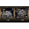 PanlosBrick 632015 Panlos Brick 632015 non  XE TĂNG HẠNG NẶNG HỔ bộ đồ chơi xếp lắp ráp ghép mô hình Military Army TIGER Quân Sự Bộ Đội 1776 khối