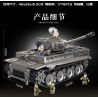 PanlosBrick 632015 Panlos Brick 632015 non  XE TĂNG HẠNG NẶNG HỔ bộ đồ chơi xếp lắp ráp ghép mô hình Military Army TIGER Quân Sự Bộ Đội 1776 khối