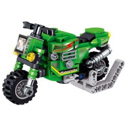 ZHEGAO QL0754 0754 non  4 XE MÁY bộ đồ chơi xếp lắp ráp ghép mô hình Motorcycle Motorbike Xe Hai Bánh 722 khối