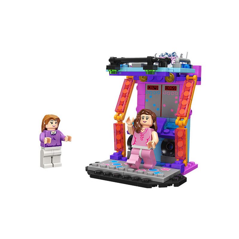 JIESTAR 20333 non  MÁY NHẢY VUI VẺ bộ đồ chơi xếp lắp ráp ghép mô hình Dream Town Thị Trấn Mộng Mơ 105 khối